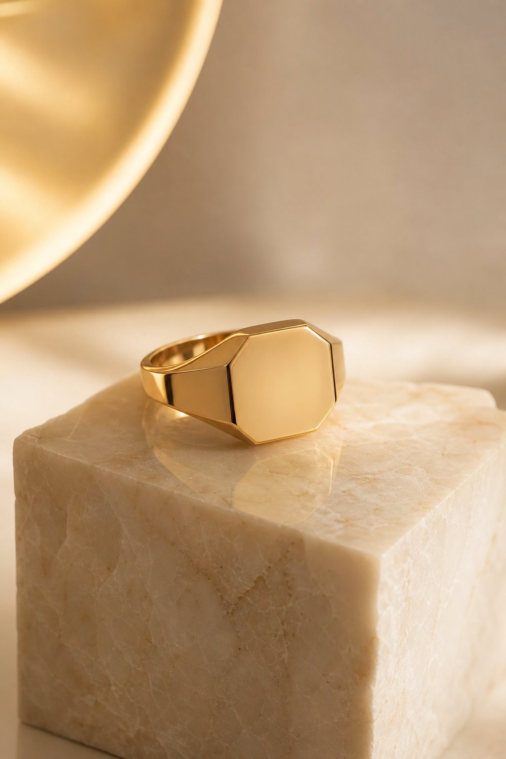 Cherub Signet Ring